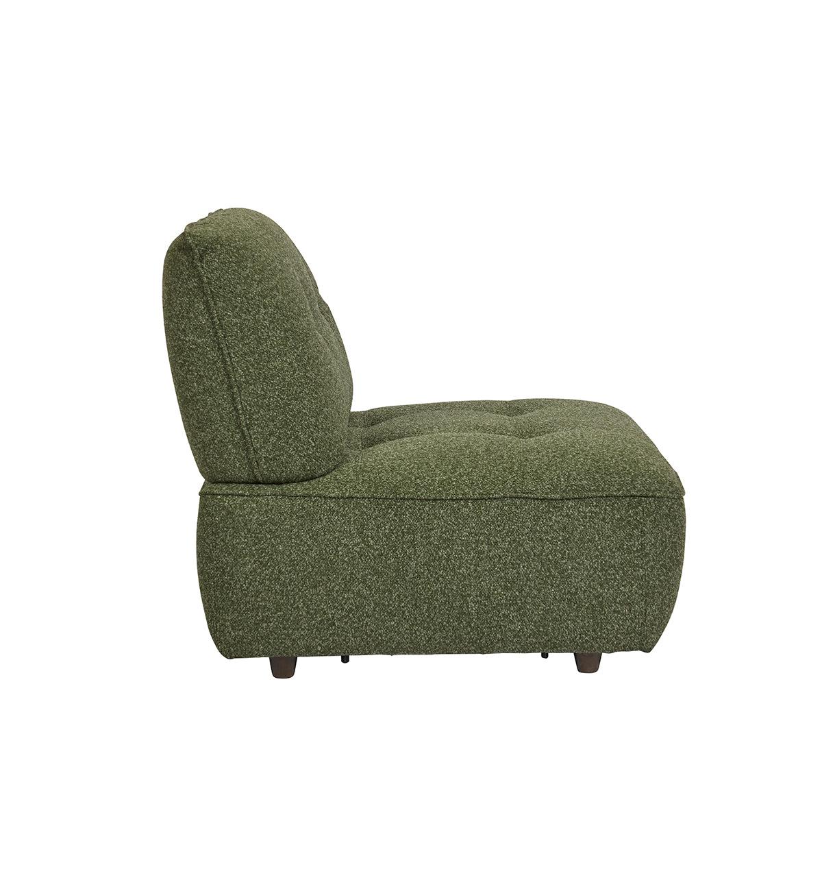 Roommate Sofa - 5 Piece L-Shape + Chaise + Ottoman In Forest - Image 5