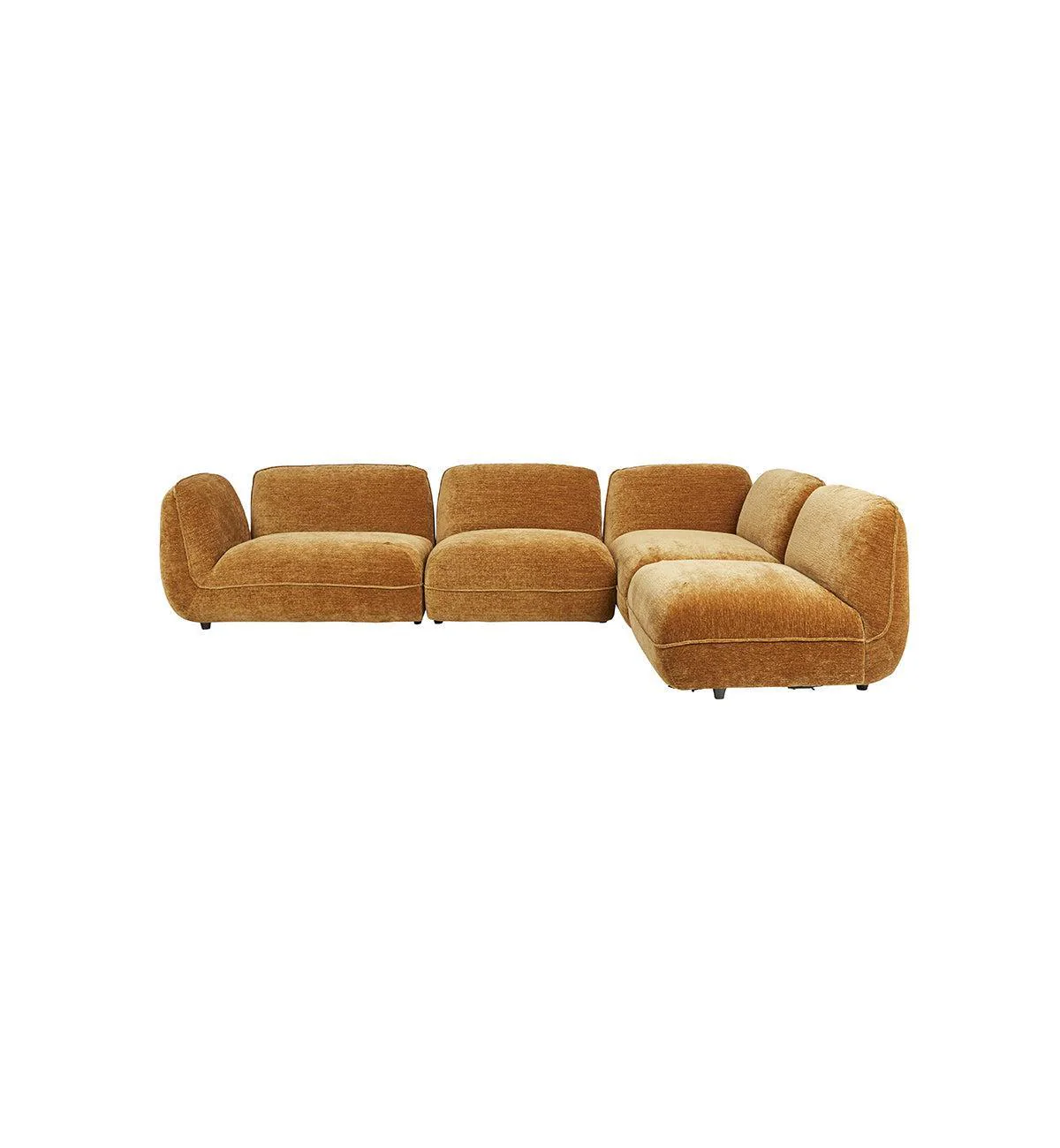 Homebody Sofa - L-Shape RHF In Honey