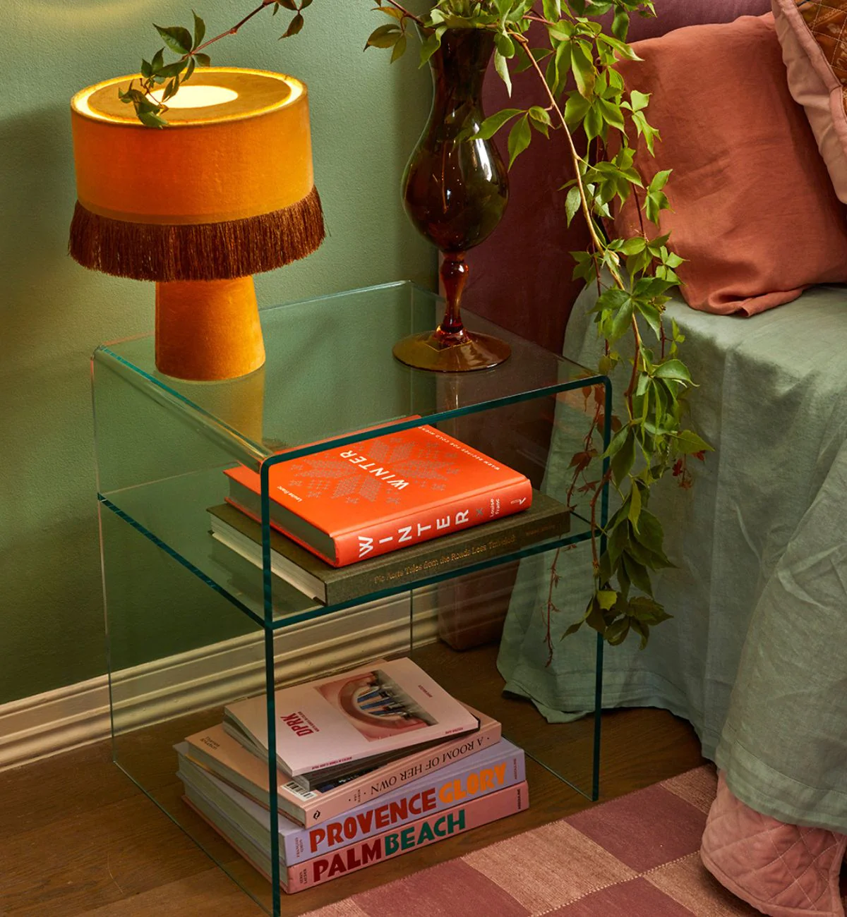 Hubba Bubba Bedside Table In Jade - Image 2