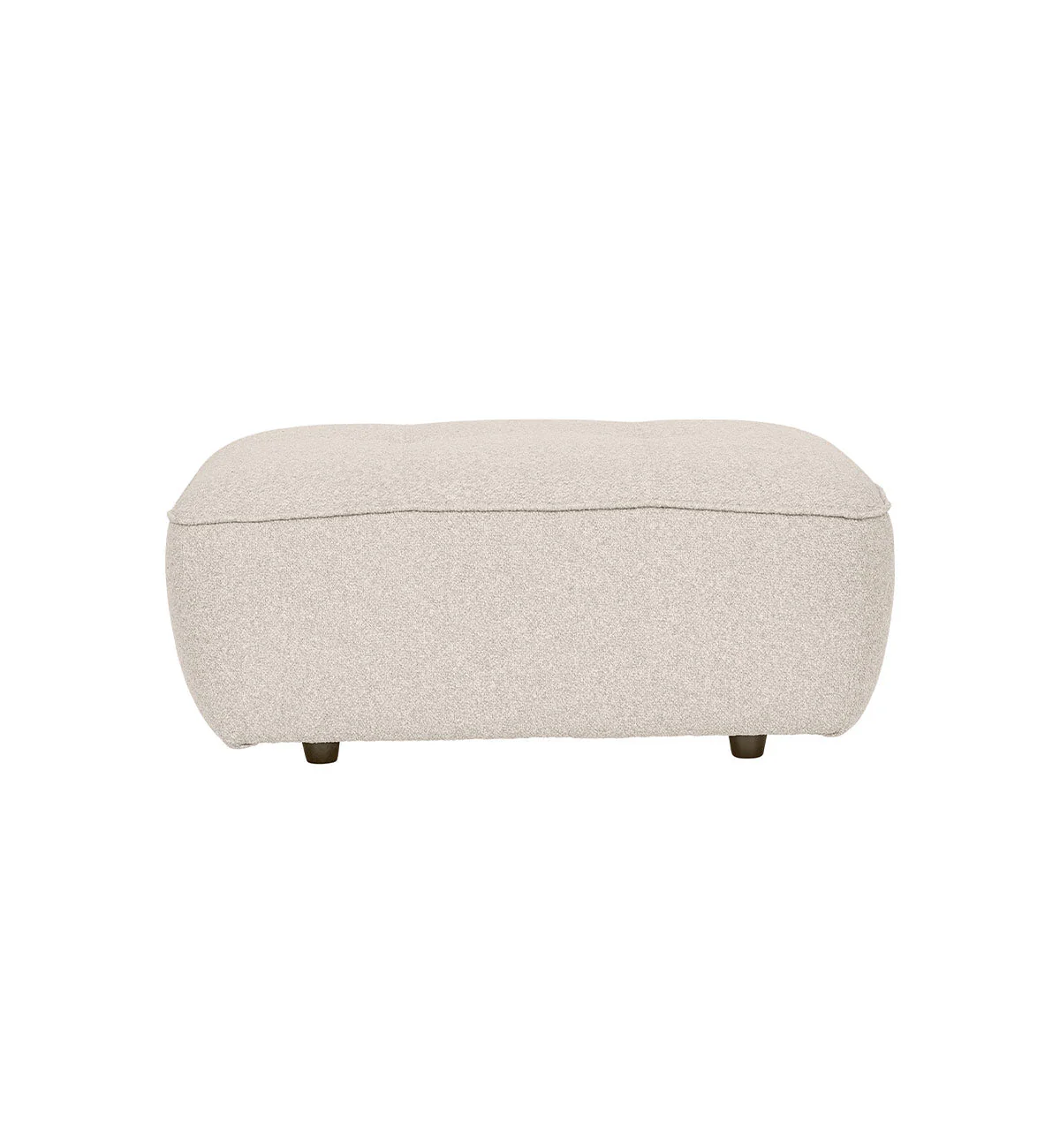 Roommate Sofa - 5 Piece L-Shape + Chaise + Ottoman In Ecru - Image 6