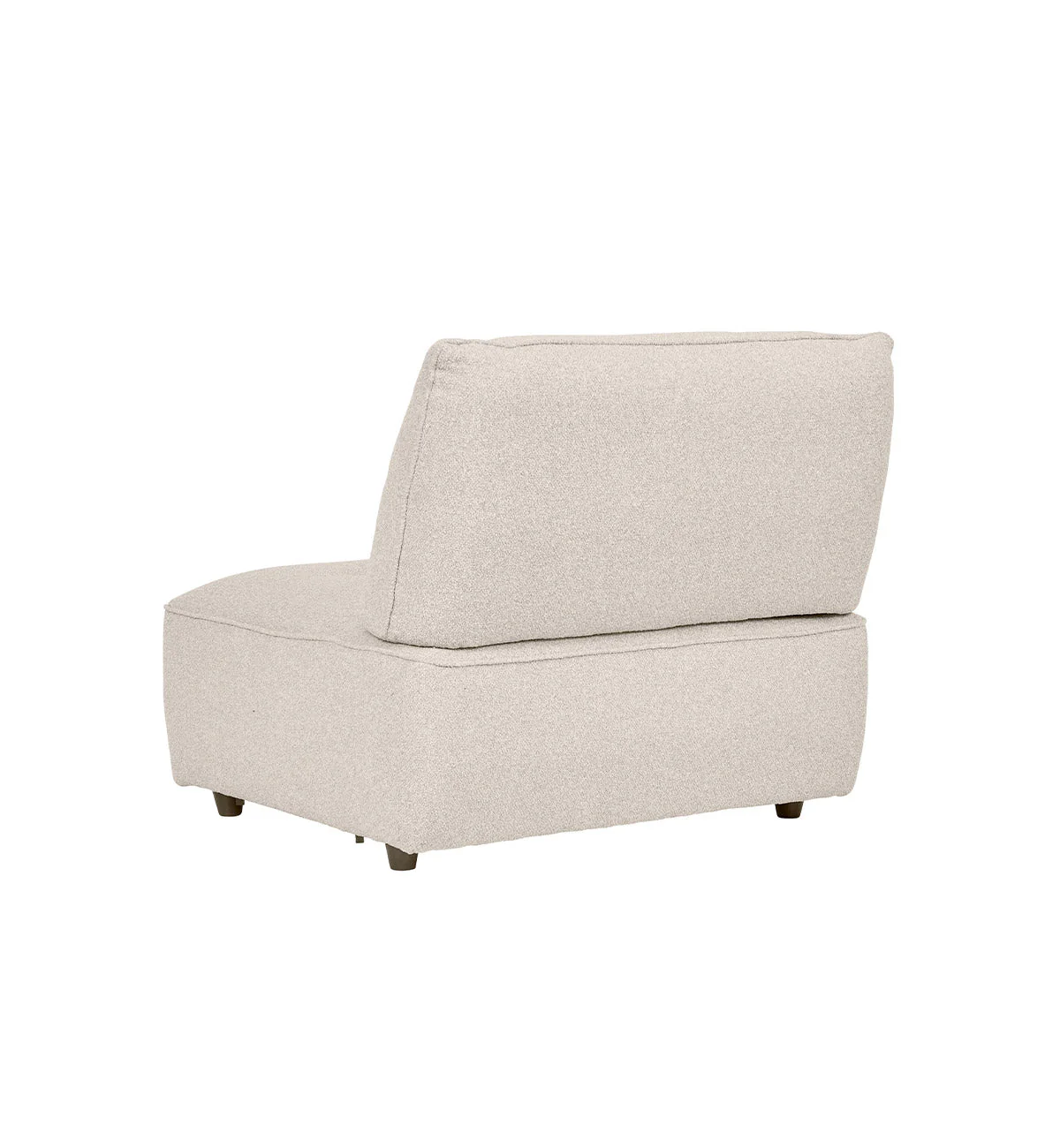 Roommate Sofa - Armless Chair In Ecru - Image 5